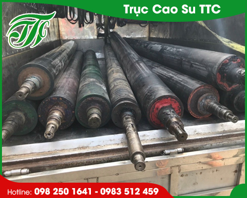 Trục cao su in Flexo